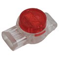 Quest Technology International Splicing Connector, 100 Pack - Ur, Red TBN-1002